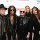 Kramer (center) with Aerosmith